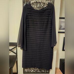 Adrianna Pappel Black Cocktail Dress